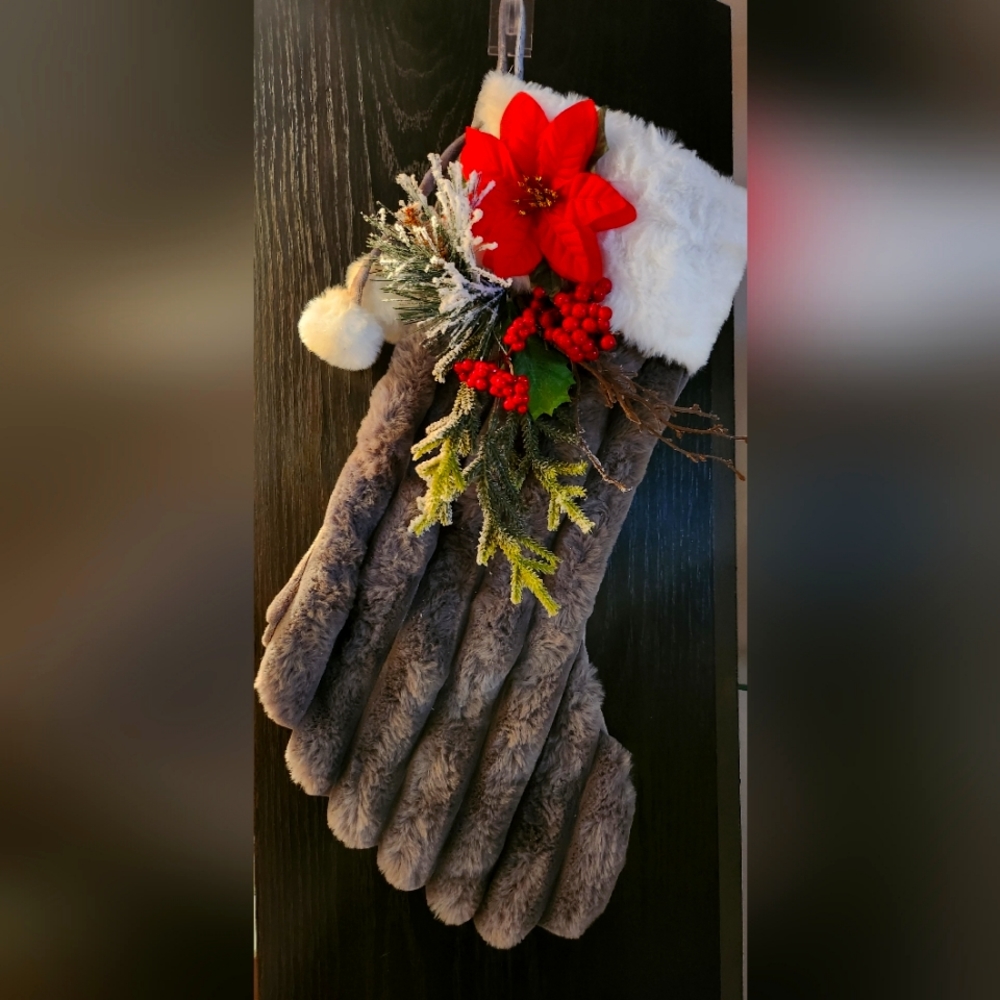 Hand crafted Christmas stocking.